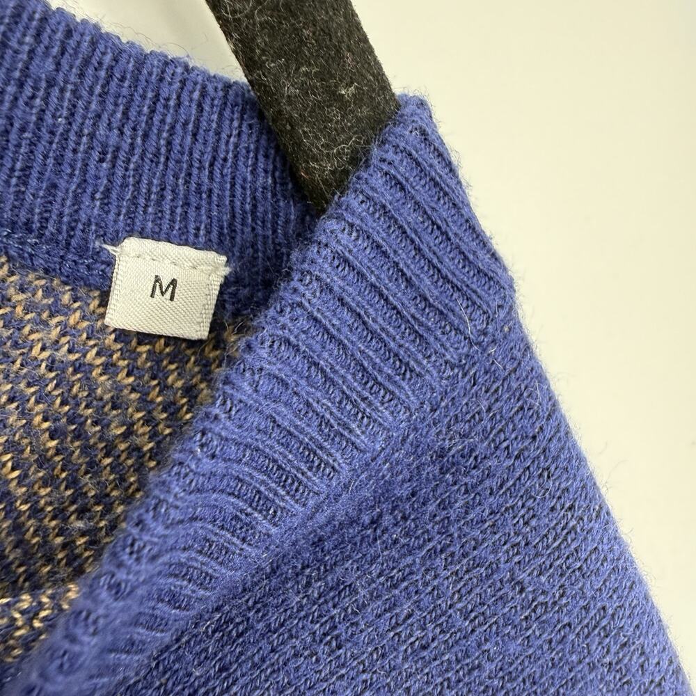 Saturdays New York City Mens Sweater Medium Crewneck Blue NYCNY Logo Pullover - Picture 5 of 7